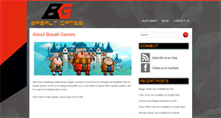 Desktop Screenshot of basaltgames.com