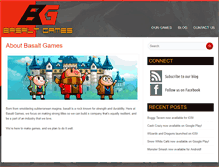 Tablet Screenshot of basaltgames.com